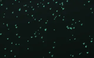 Mint Noir Twinkles III — dark green and black celestial background, variation III