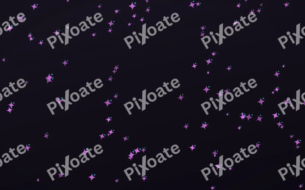 Neon Noir Twinkles — dark purple, teal and black celestial background