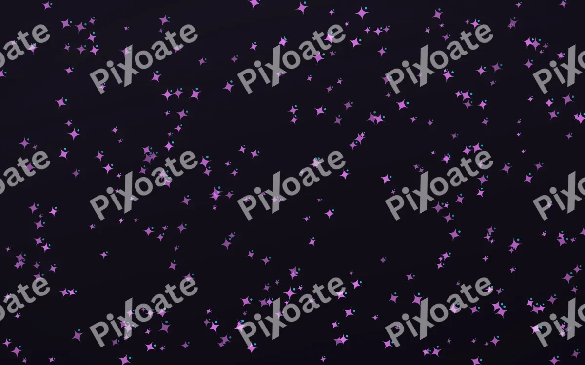 Neon Noir Twinkles Dense — dark purple, teal and black celestial background