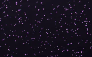 Neon Noir Twinkles Dense II — dark purple, teal and black celestial background, variation II