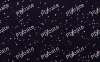 Neon Noir Twinkles Dense II — dark purple, teal and black celestial background, variation II