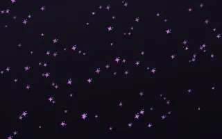 Neon Noir Twinkles II — dark purple, teal and black celestial background, variation II