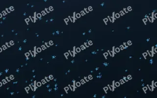 Ocean Ink Twinkles — dark blue celestial background