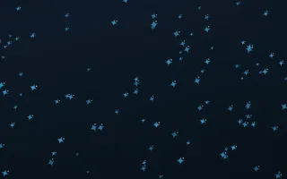 Ocean Ink Twinkles II — dark blue celestial background, variation II