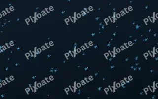 Ocean Ink Twinkles II — dark blue celestial background, variation II