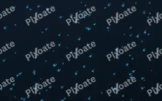 Ocean Ink Twinkles III — dark blue celestial background, variation III