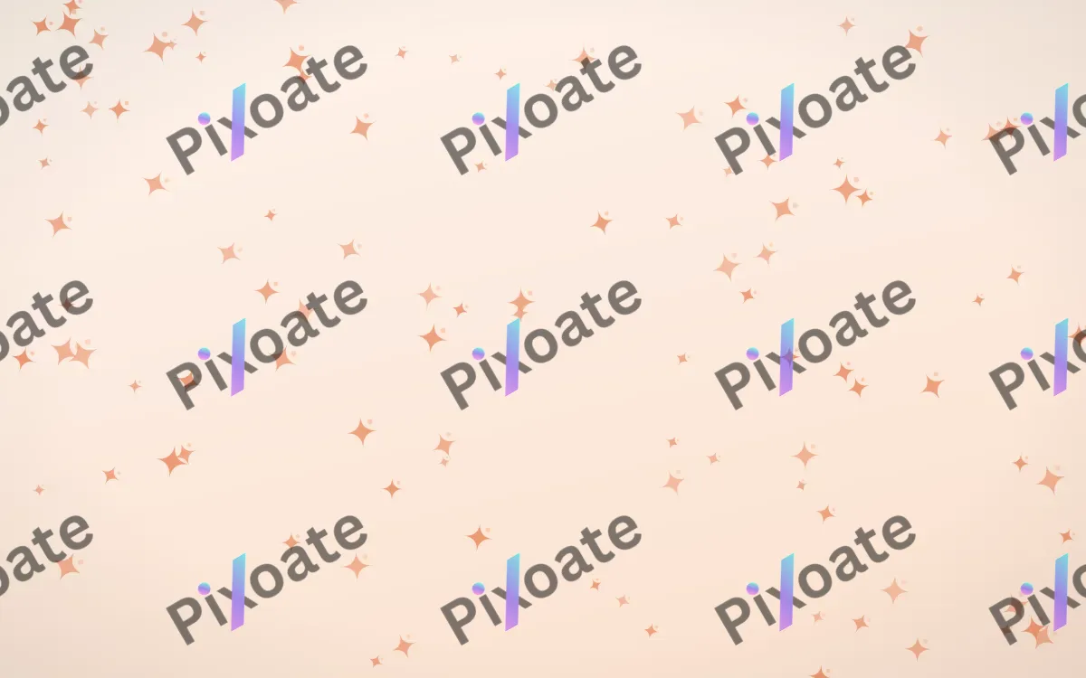 Peach Fuzz Twinkles — light orange and white celestial background