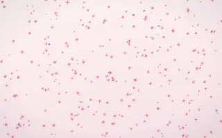 Rosewater Twinkles Dense — light pink and white celestial background