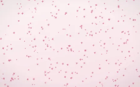 Rosewater Twinkles Dense — light pink and white celestial background