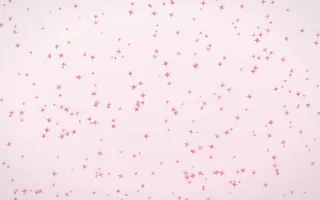 Rosewater Twinkles Dense II — light pink and white celestial background, variation II