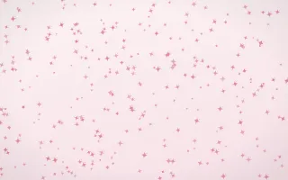 Rosewater Twinkles Dense III — light pink and white celestial background, variation III
