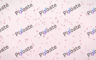 Rosewater Twinkles Dense III — light pink and white celestial background, variation III