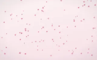 Rosewater Twinkles III — light pink and white celestial background, variation III