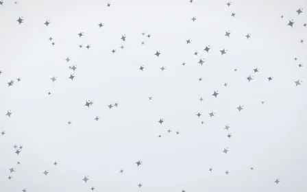 Slate Mist Twinkles — light blue and white celestial background