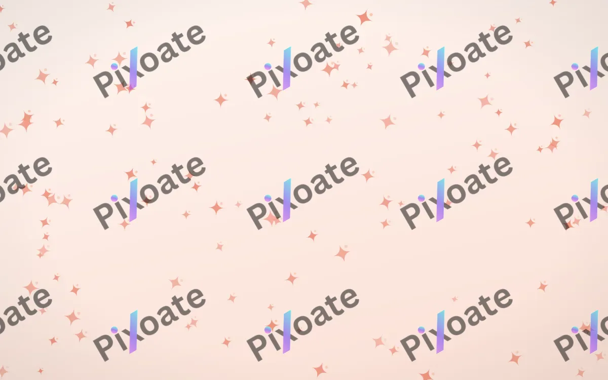 Sorbet Twinkles — light red, orange and white celestial background