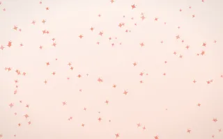 Sorbet Twinkles — light red, orange and white celestial background