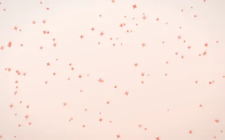 Sorbet Twinkles — light red, orange and white celestial background