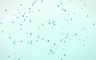 Teal Twinkles — light teal and white celestial background