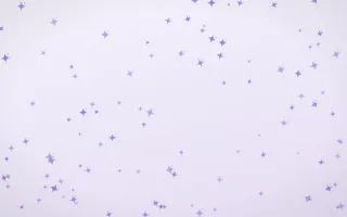 Wisteria Twinkles — light purple and white celestial background
