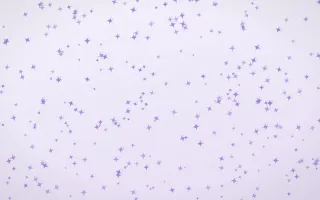 Wisteria Twinkles Dense — light purple and white celestial background