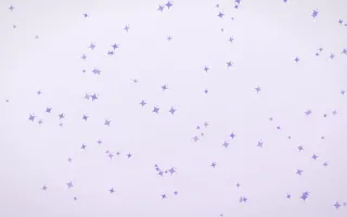 Wisteria Twinkles II — light purple and white celestial background, variation II