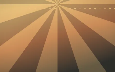 Autumn Glow Circus — colourful orange, brown and grey circus background