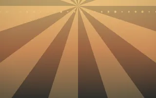 Autumn Glow Circus III — colourful orange, brown and grey circus background, variation III