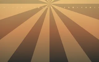 Autumn Glow Circus VII — colourful orange, brown and grey circus background, variation VII