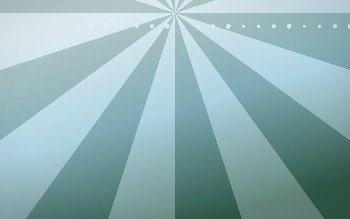 Clear Day Circus — light blue and green circus background