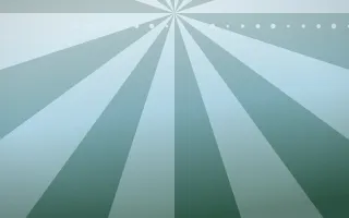 Clear Day Circus II — light blue and green circus background, variation II