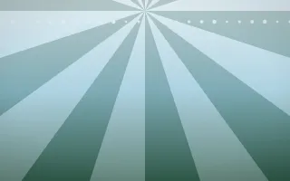 Clear Day Circus III — light blue and green circus background, variation III