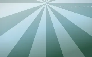 Clear Day Circus IX — light blue and green circus background, variation IX