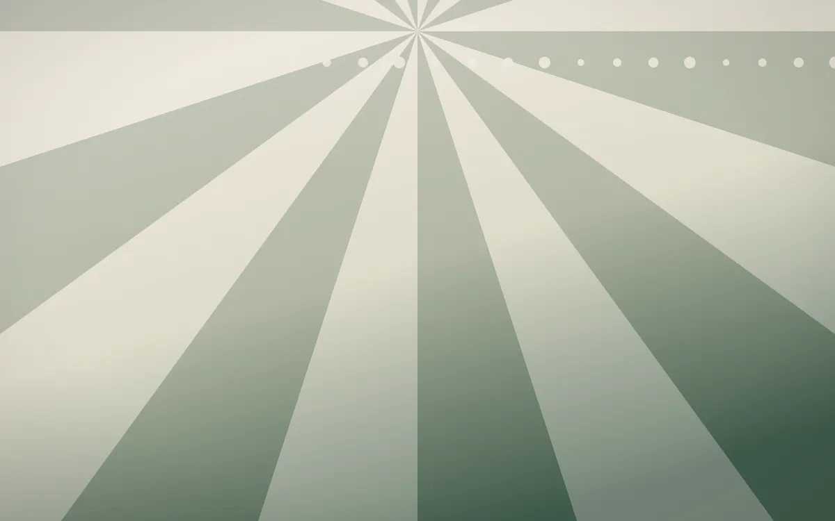 First Light Circus — light beige and green circus background