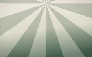 First Light Circus II — light beige and green circus background, variation II