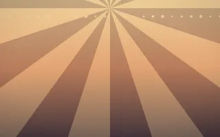 Golden Hour Circus III — colourful orange and pink circus background, variation III