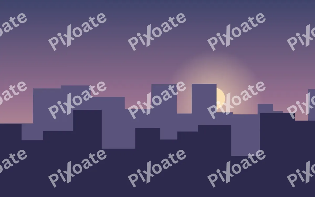 Dawn District Dawn District — dark blue city background