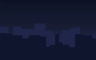Midnight Metro II — dark black and blue city background, variation II