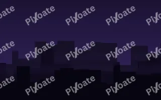 Neon Metropolis — dark purple and black city background