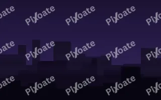 Neon Metropolis III — dark purple and black city background, variation III
