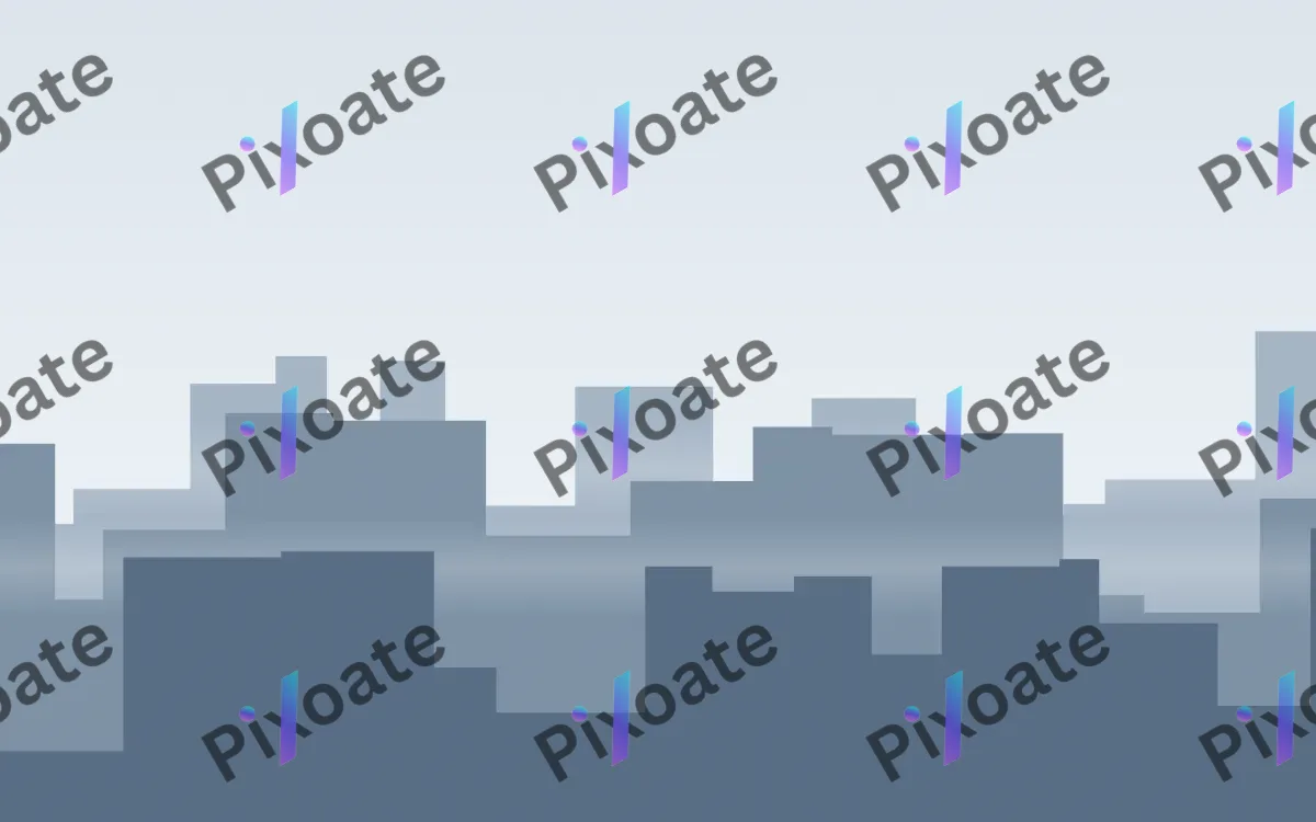 Paper City Day — light blue city background
