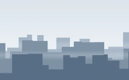 Paper City Day — light blue city background