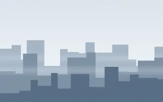 Paper City Day II — light blue city background, variation II