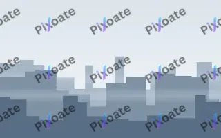 Paper City Day III — light blue city background, variation III