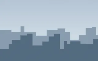 Steel Morning — light blue city background