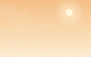 Apricot Morning — light orange and beige cloud background