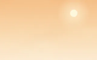 Apricot Morning II — light orange and beige cloud background, variation II