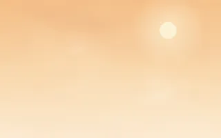 Apricot Morning III — light orange and beige cloud background, variation III