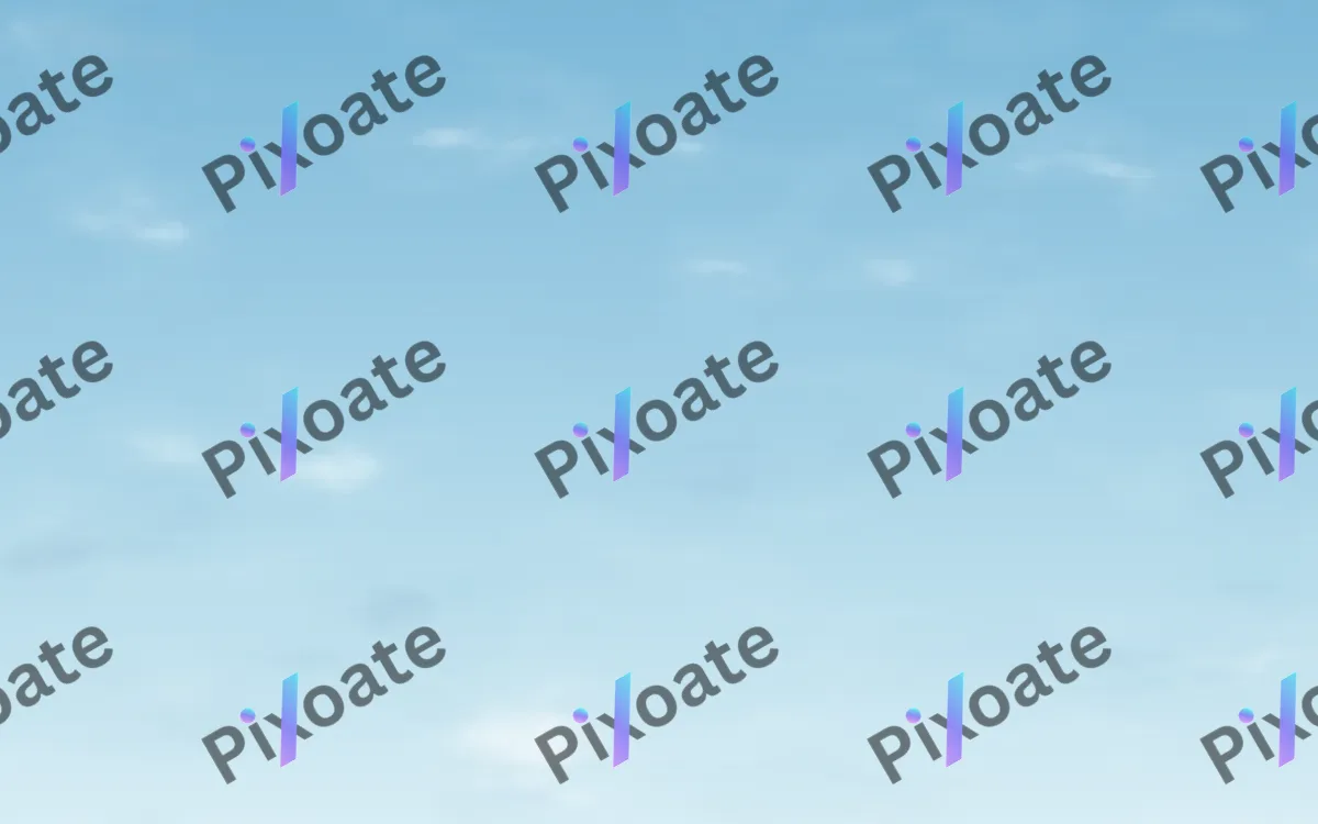 Arctic Blue — light blue and white cloud background
