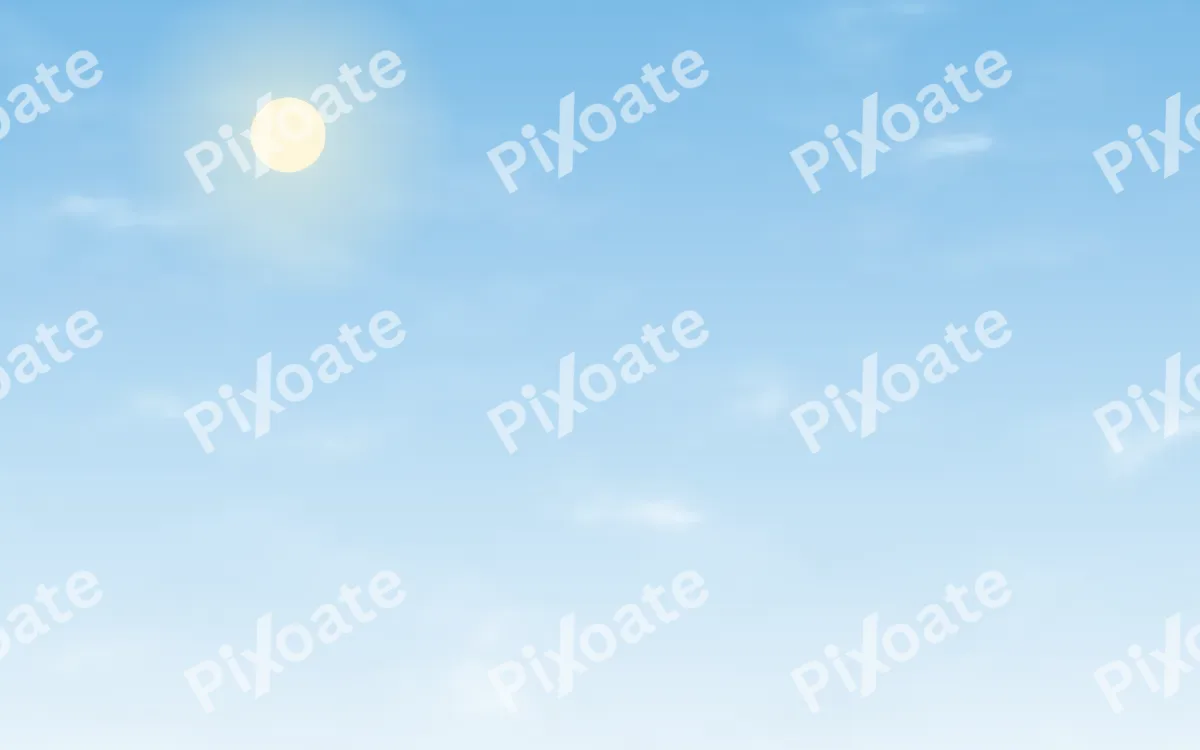 Bluebird Drift — colourful blue and white cloud background