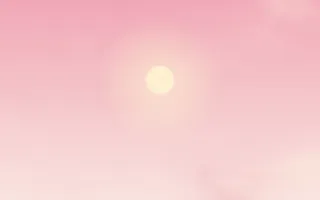Candy Evening — colourful red and beige cloud background